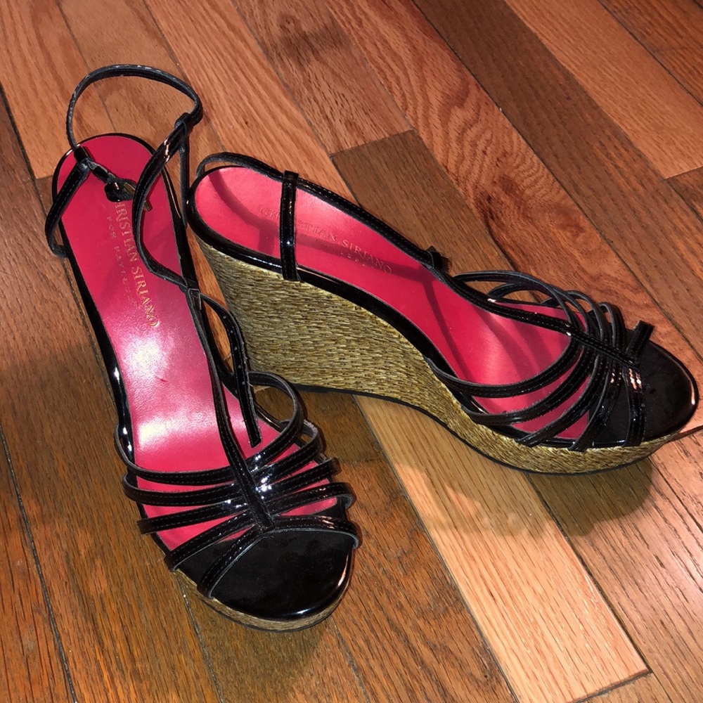 Christian Siriano Sandal Wedges